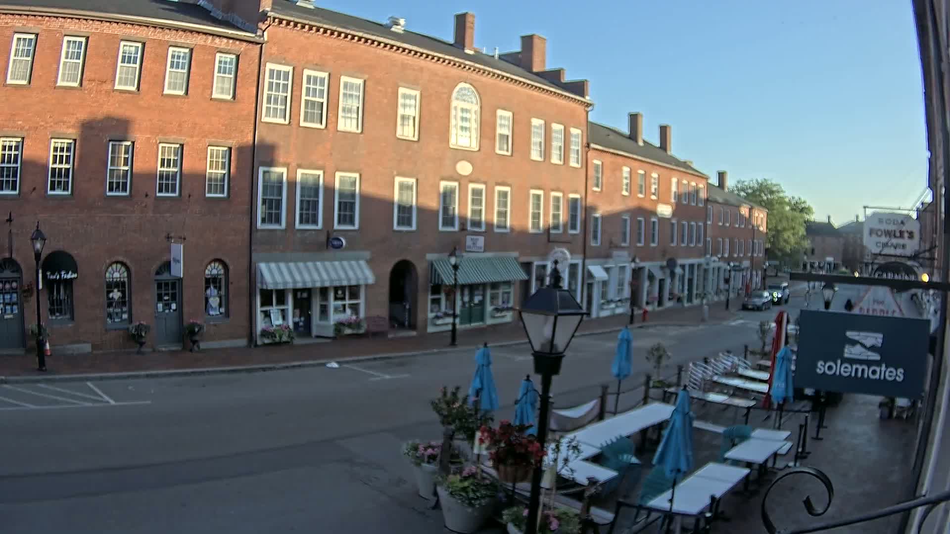 Newburyport, State Street North View Live Cam - Newburyport, Essex, Massachusetts, USA