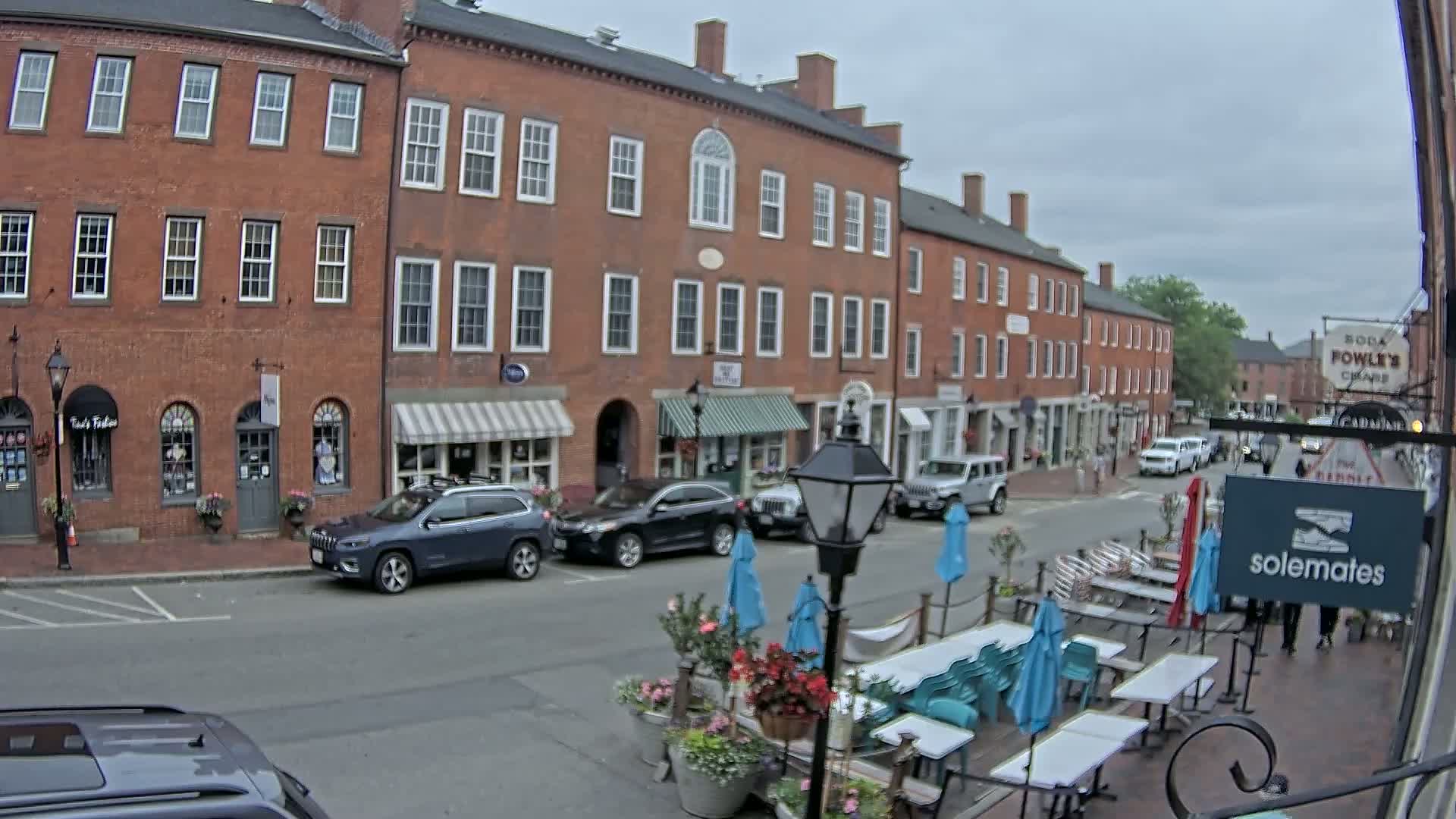 Newburyport, State Street North View Live Cam - Newburyport, Essex, Massachusetts, USA