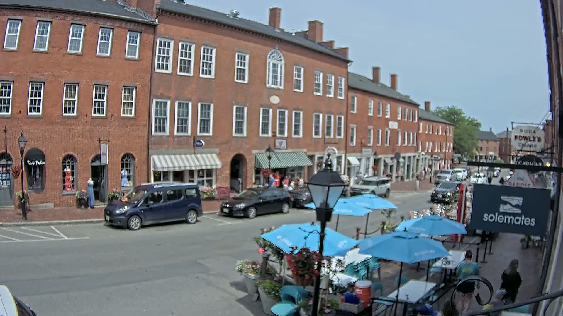 Newburyport, State Street North View Live Cam - Newburyport, Essex, Massachusetts, USA