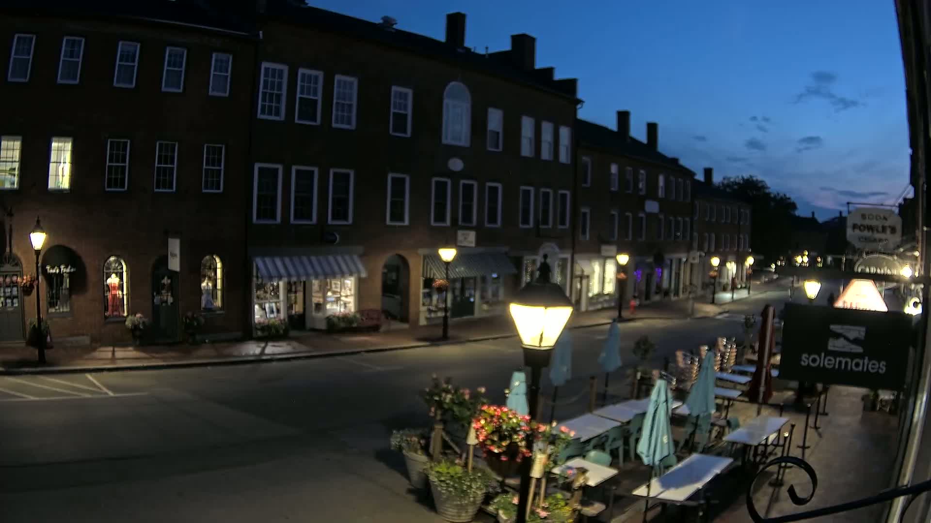 Newburyport, State Street North View Live Cam - Newburyport, Essex, Massachusetts, USA