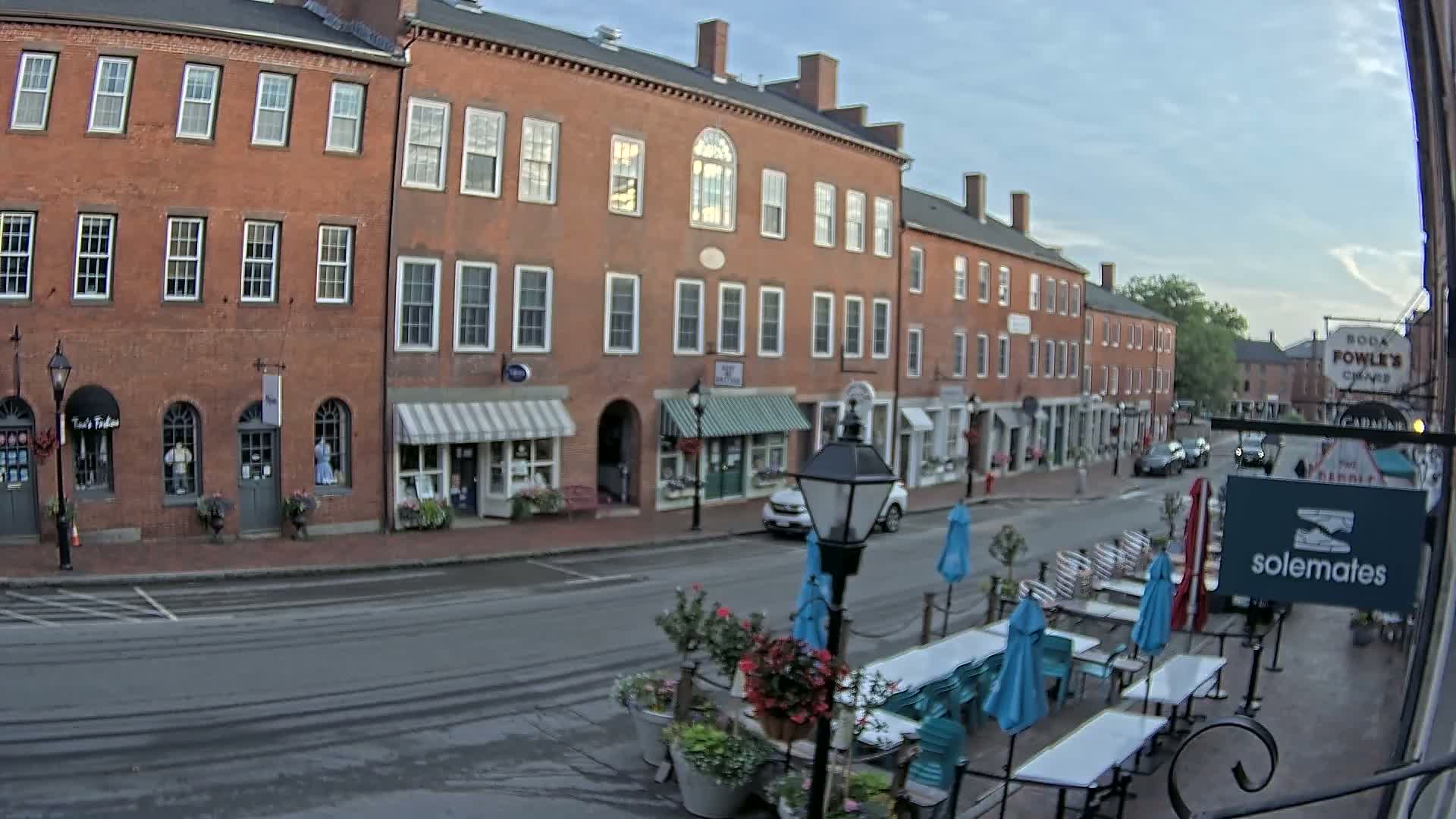 Newburyport, State Street North View Live Cam - Newburyport, Essex, Massachusetts, USA