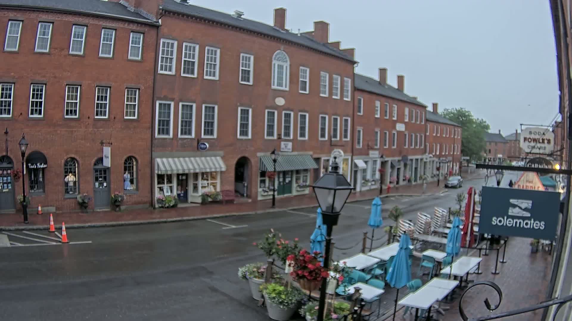 Newburyport, State Street North View Live Cam - Newburyport, Essex, Massachusetts, USA