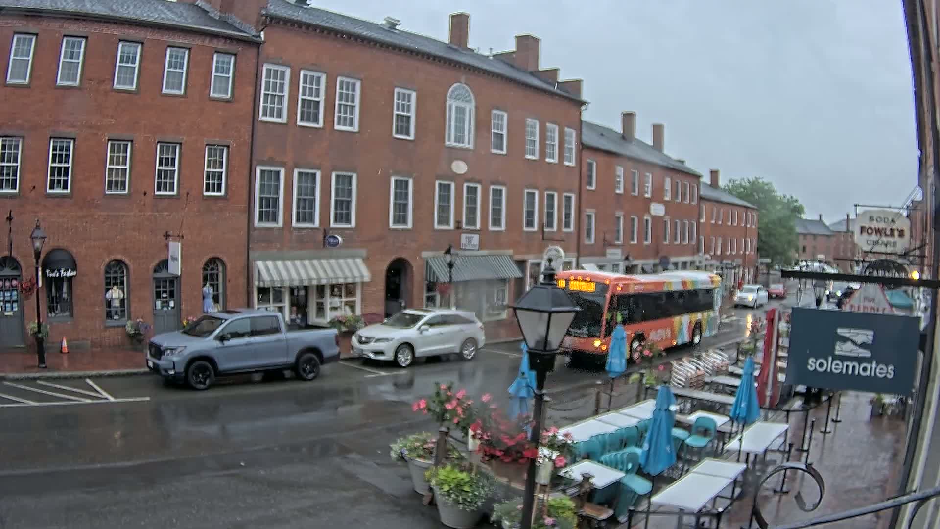 Newburyport, State Street North View Live Cam - Newburyport, Essex, Massachusetts, USA