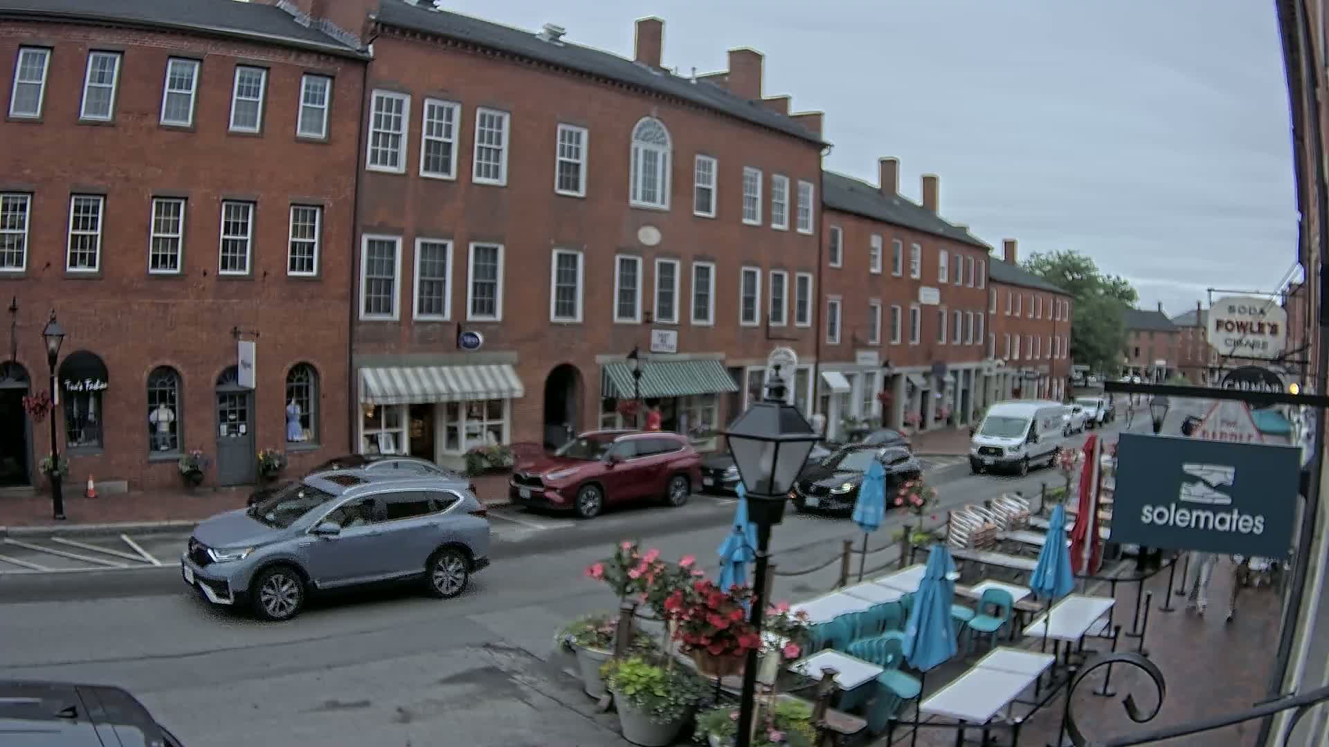 Newburyport, State Street North View Live Cam - Newburyport, Essex, Massachusetts, USA