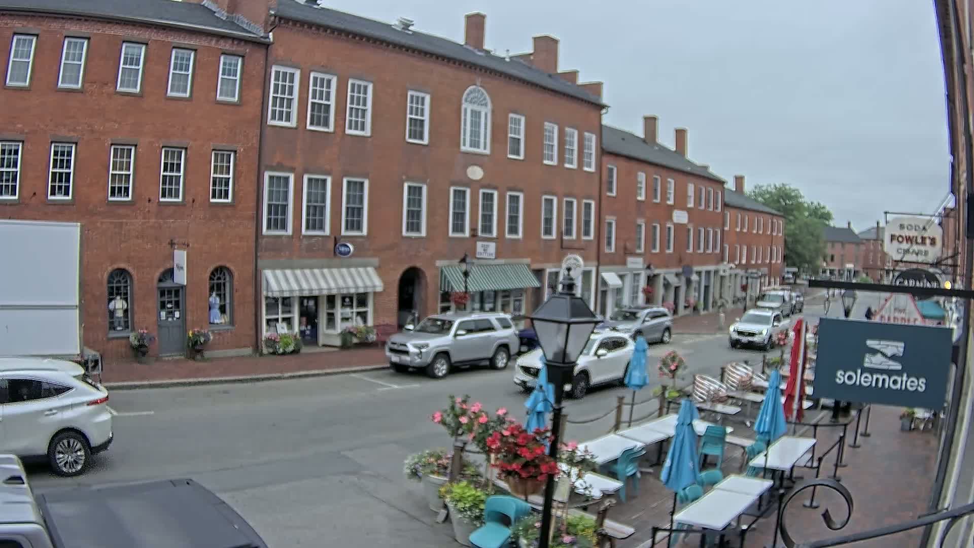 Newburyport, State Street North View Live Cam - Newburyport, Essex, Massachusetts, USA