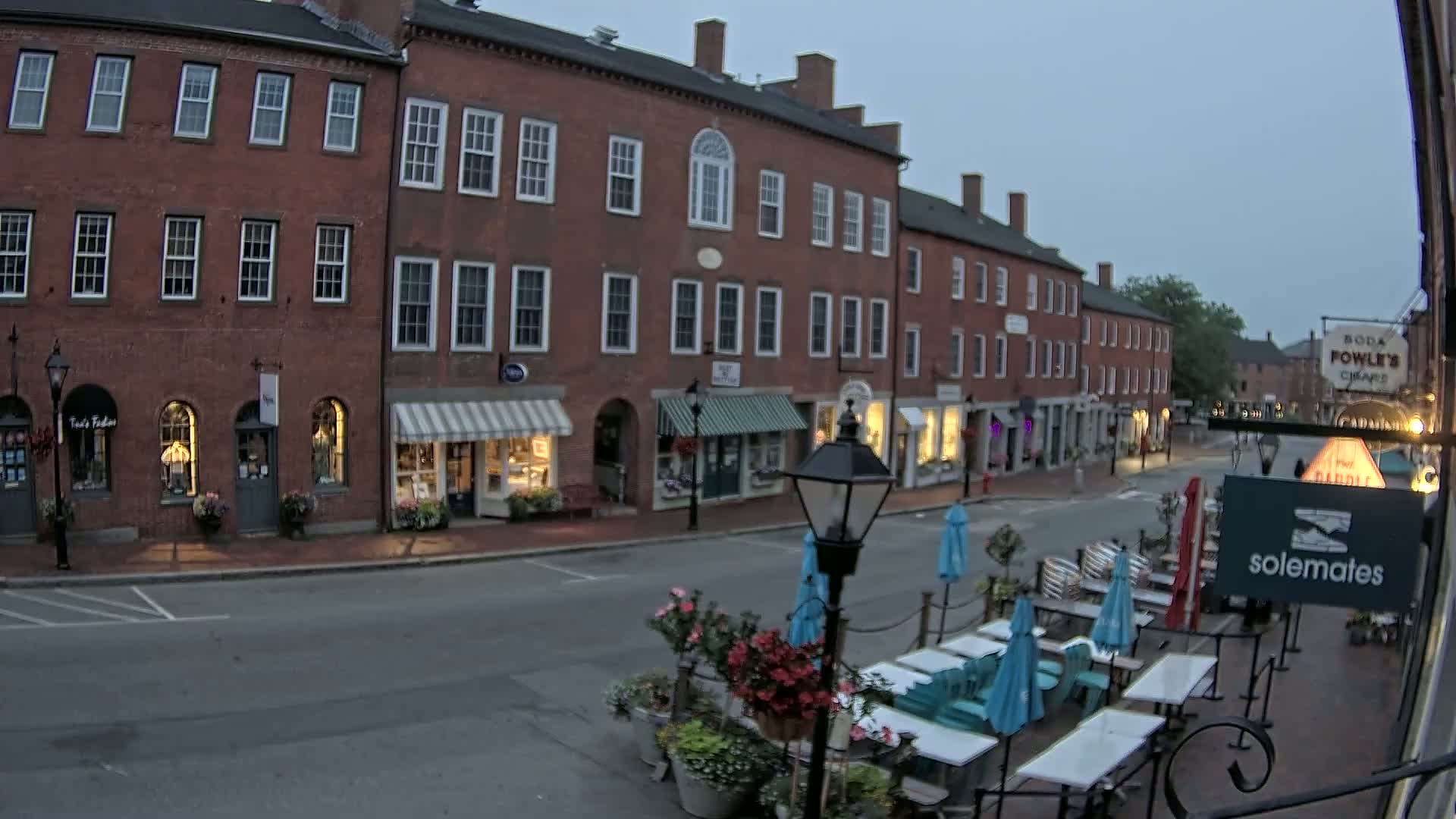 Newburyport, State Street North View Live Cam - Newburyport, Essex, Massachusetts, USA