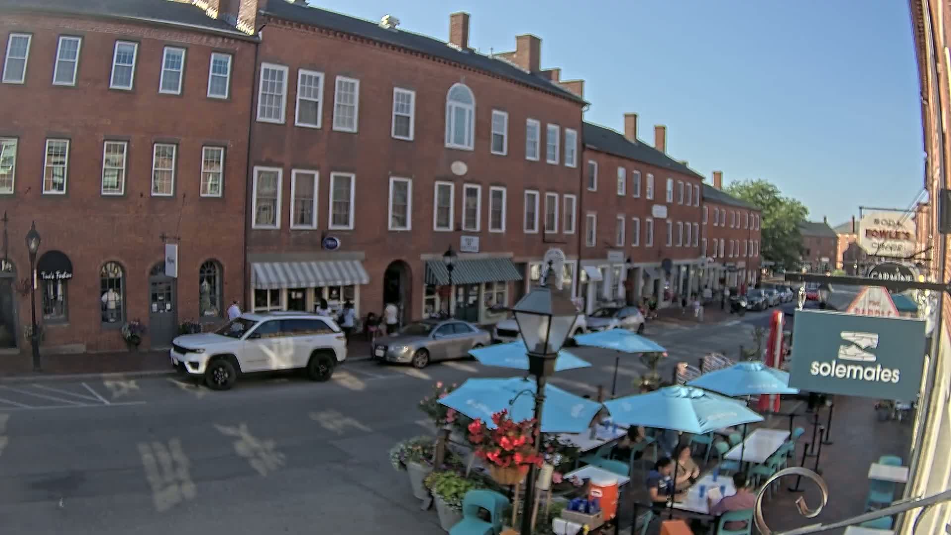 Newburyport, State Street North View Live Cam - Newburyport, Essex, Massachusetts, USA