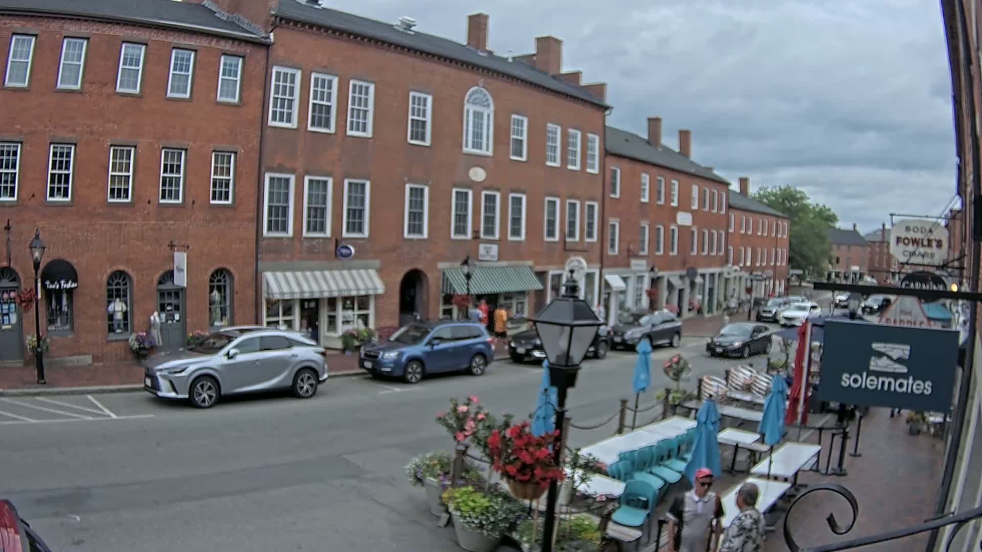 Newburyport, State Street North View Live Cam - Newburyport, Essex, Massachusetts, USA