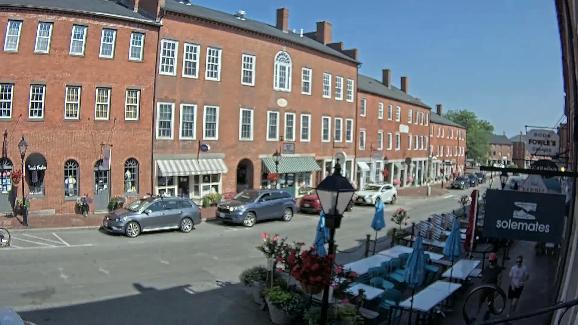 Newburyport, State Street North View Live Cam - Newburyport, Essex, Massachusetts, USA