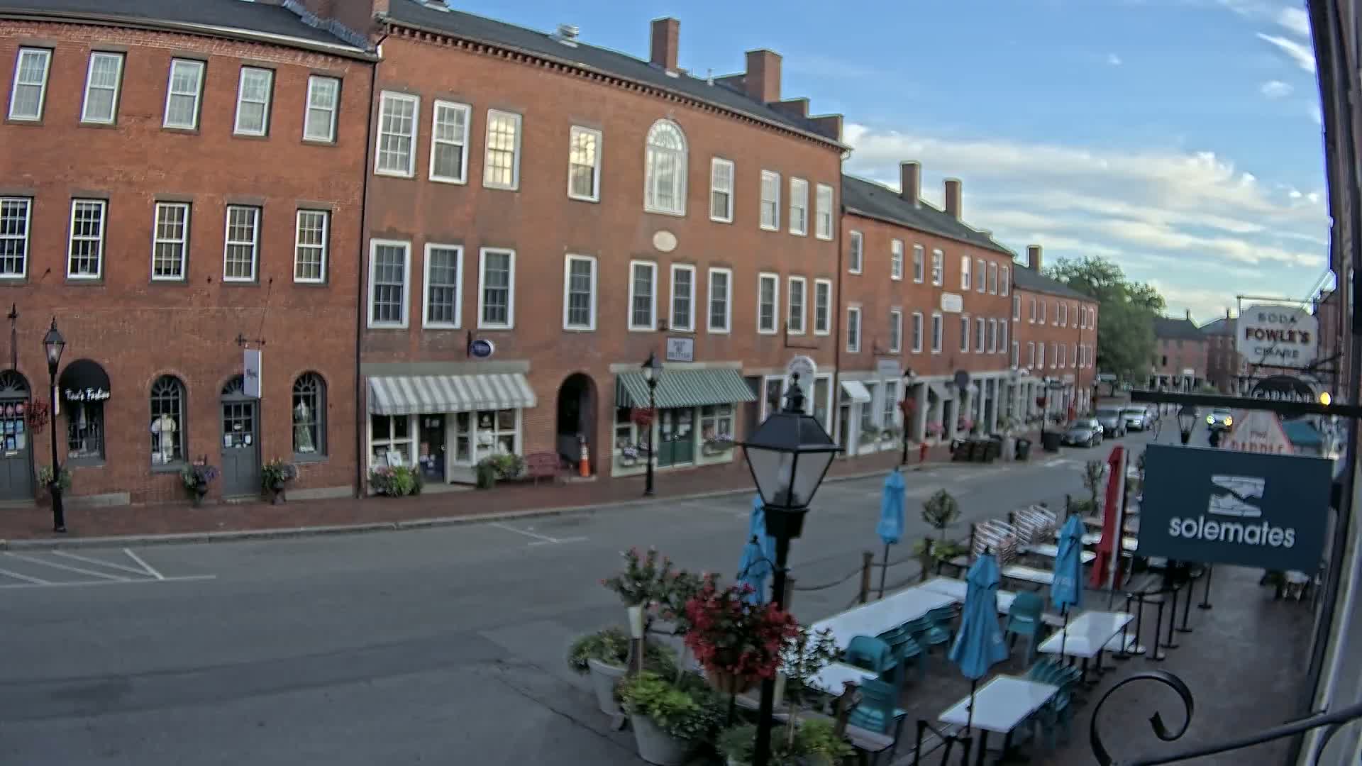 Newburyport, State Street North View Live Cam - Newburyport, Essex, Massachusetts, USA