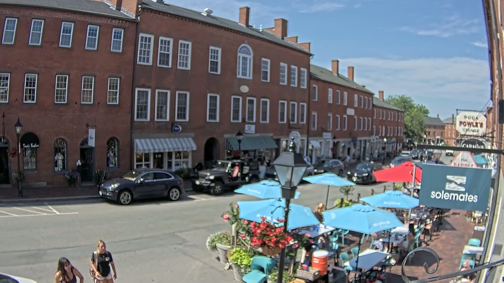 Newburyport, State Street North View Live Cam - Newburyport, Essex, Massachusetts, USA