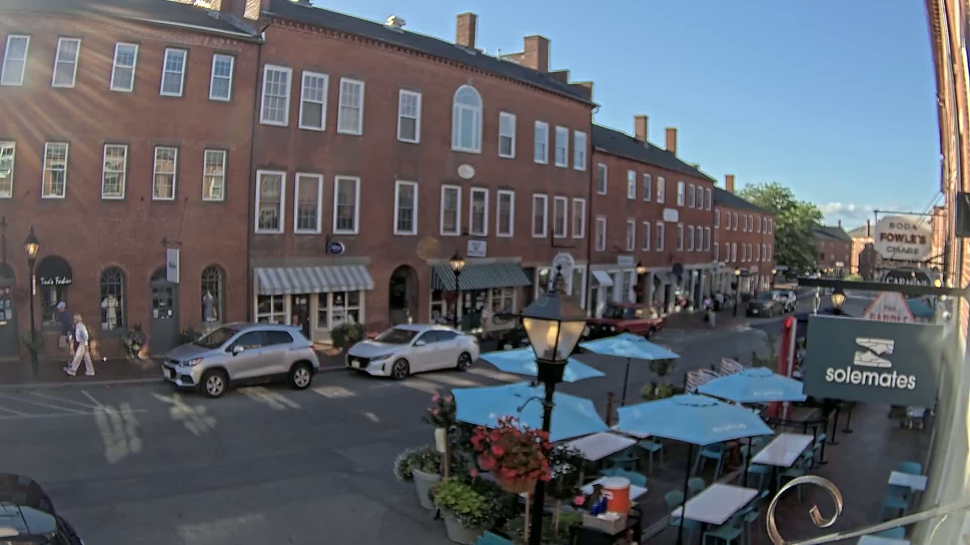 Newburyport, State Street North View Live Cam - Newburyport, Essex, Massachusetts, USA