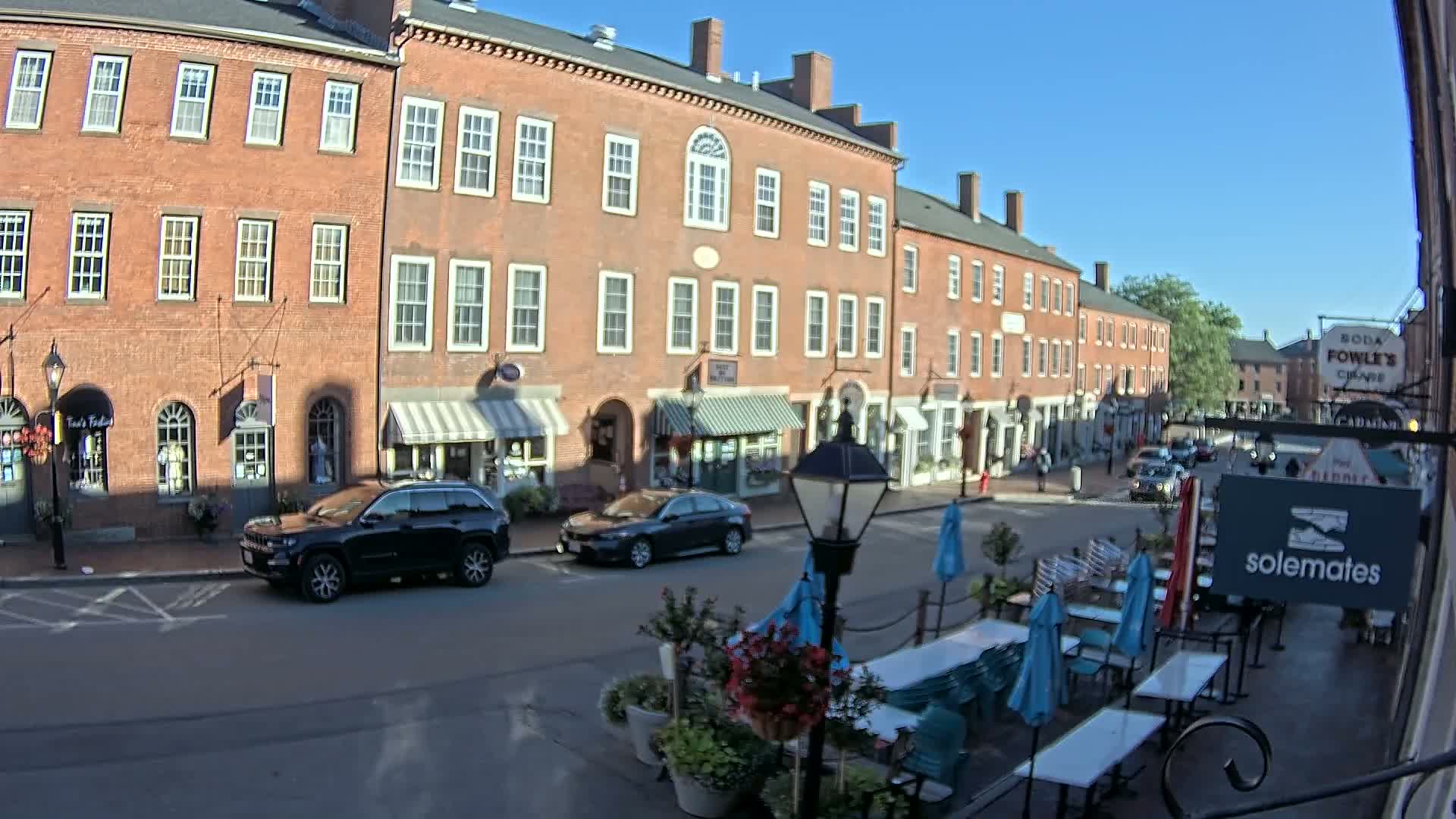 Newburyport, State Street North View Live Cam - Newburyport, Essex, Massachusetts, USA
