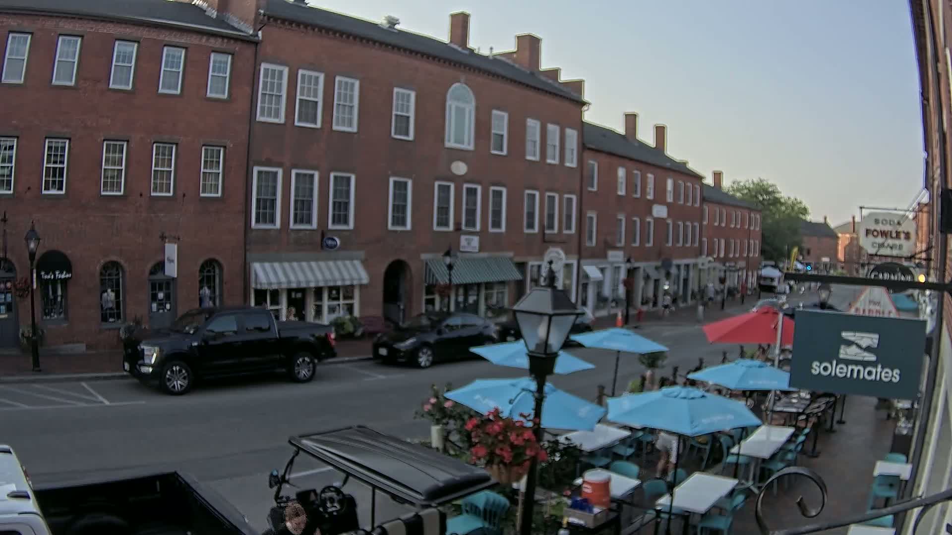 Newburyport, State Street North View Live Cam - Newburyport, Essex, Massachusetts, USA