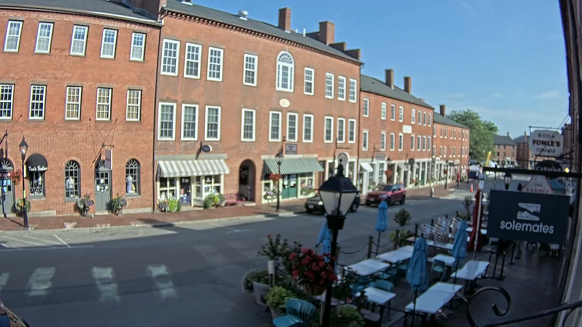Newburyport, State Street North View Live Cam - Newburyport, Essex, Massachusetts, USA