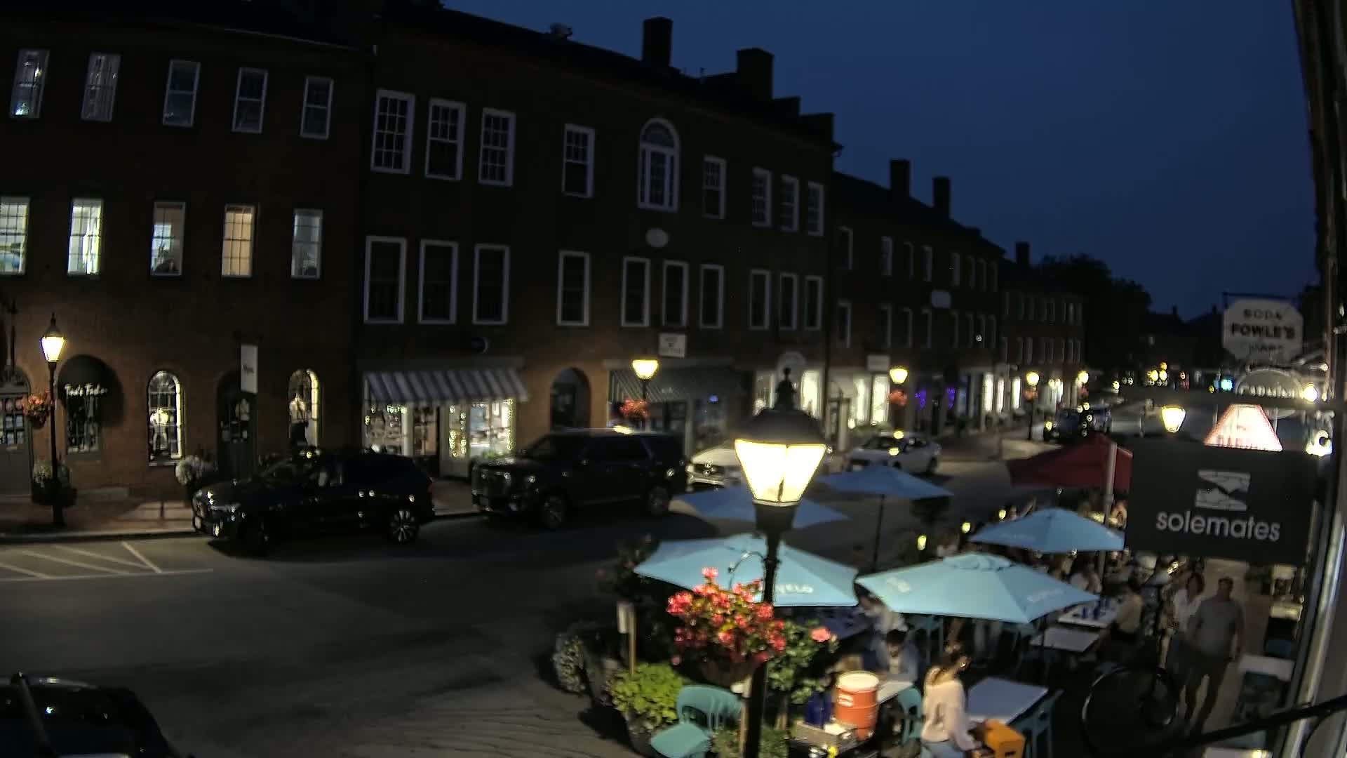 Newburyport, State Street North View Live Cam - Newburyport, Essex, Massachusetts, USA