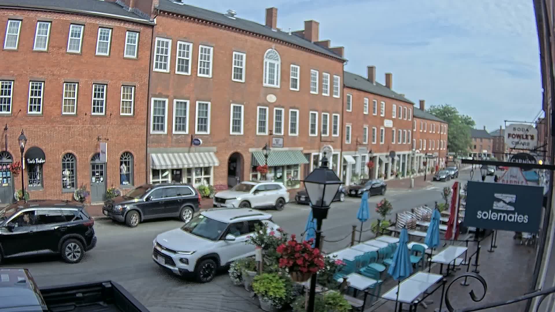 Newburyport, State Street North View Live Cam - Newburyport, Essex, Massachusetts, USA