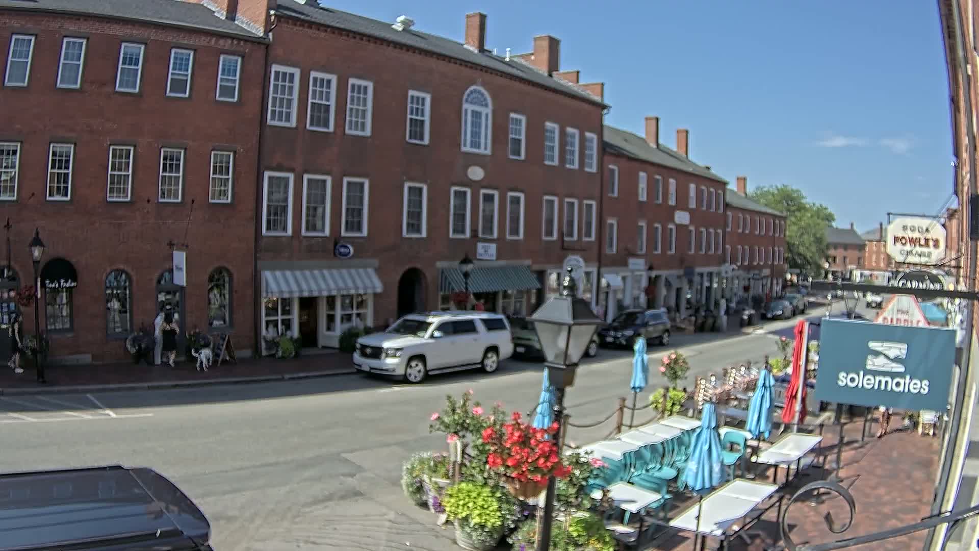 Newburyport, State Street North View Live Cam - Newburyport, Essex, Massachusetts, USA