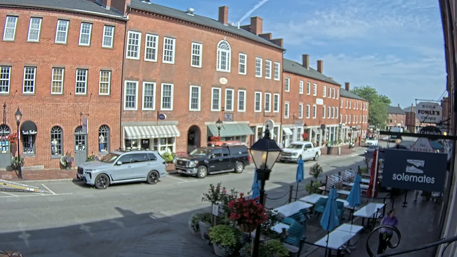 Newburyport, State Street North View Live Cam - Newburyport, Essex, Massachusetts, USA
