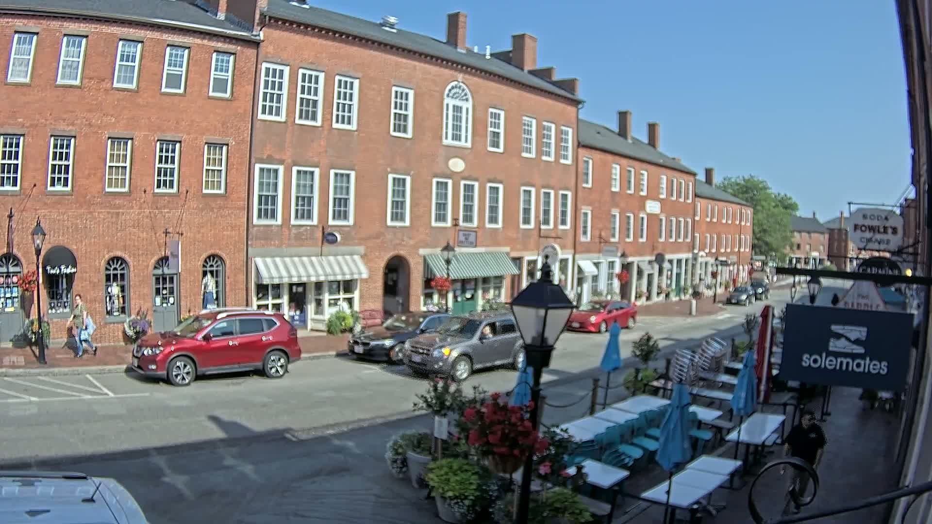 Newburyport, State Street North View Live Cam - Newburyport, Essex, Massachusetts, USA