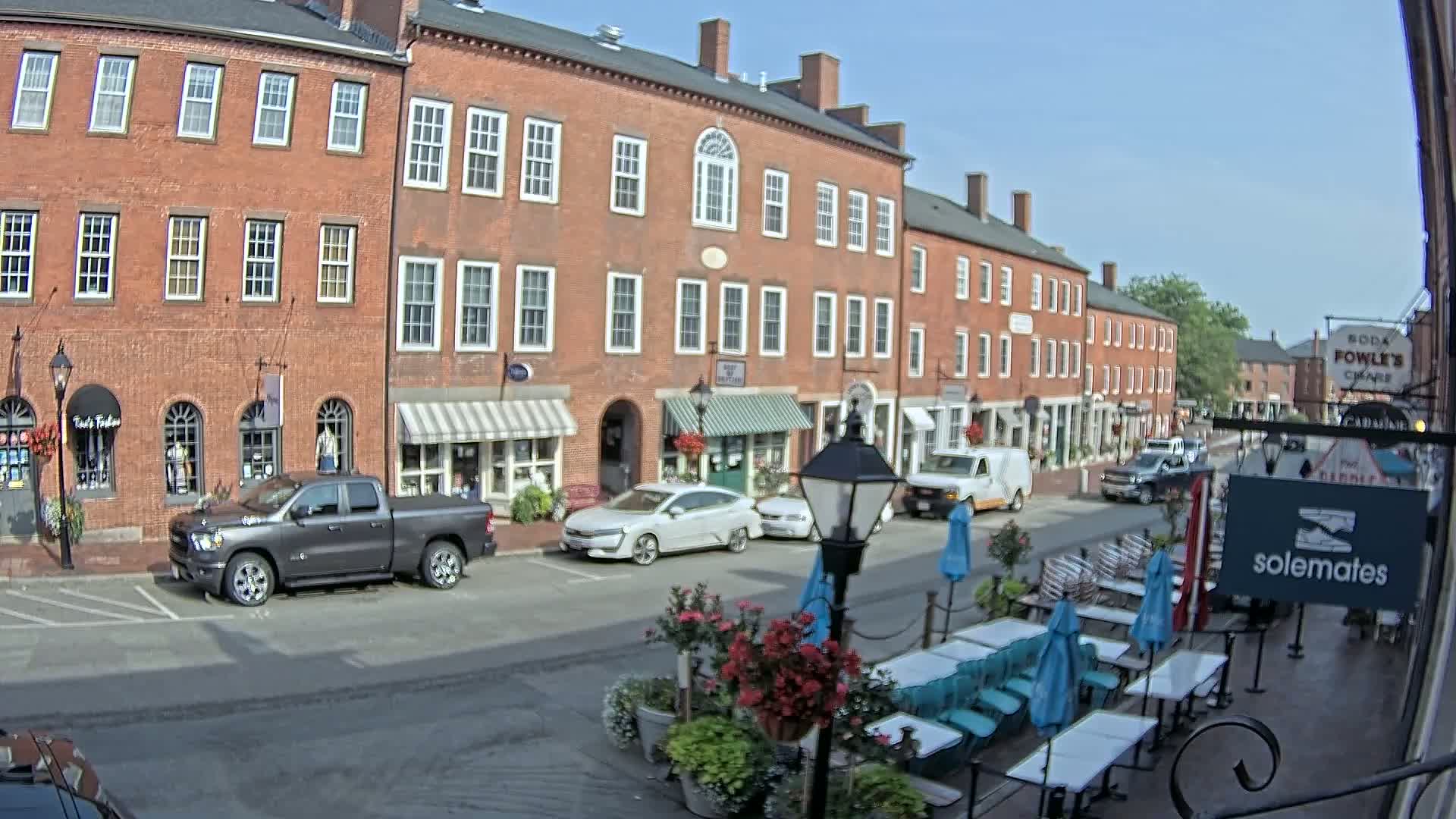 Newburyport, State Street North View Live Cam - Newburyport, Essex, Massachusetts, USA