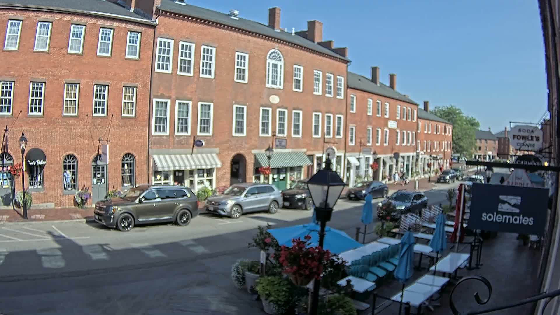 Newburyport, State Street North View Live Cam - Newburyport, Essex, Massachusetts, USA