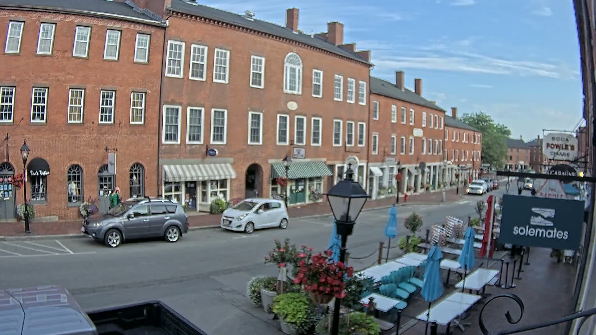 Newburyport, State Street North View Live Cam - Newburyport, Essex, Massachusetts, USA