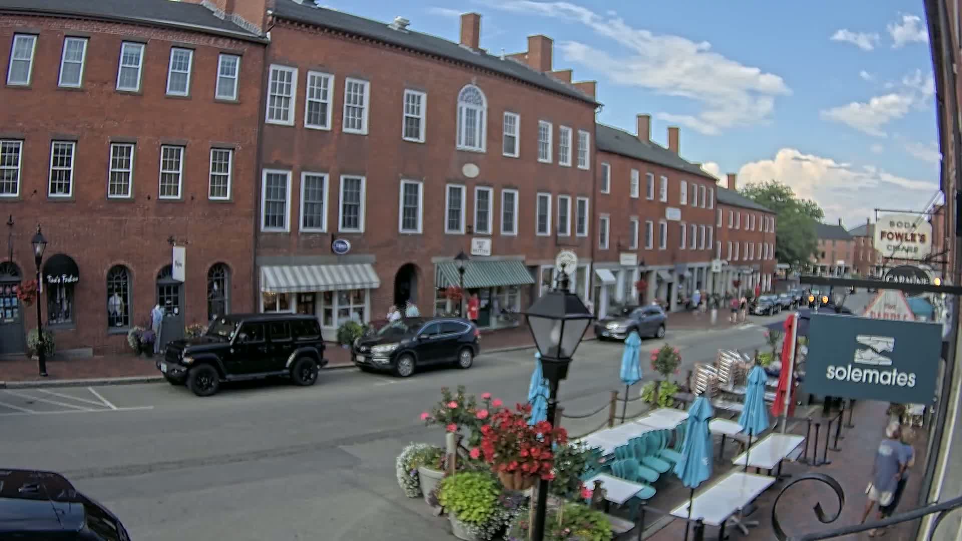 Newburyport, State Street North View Live Cam - Newburyport, Essex, Massachusetts, USA