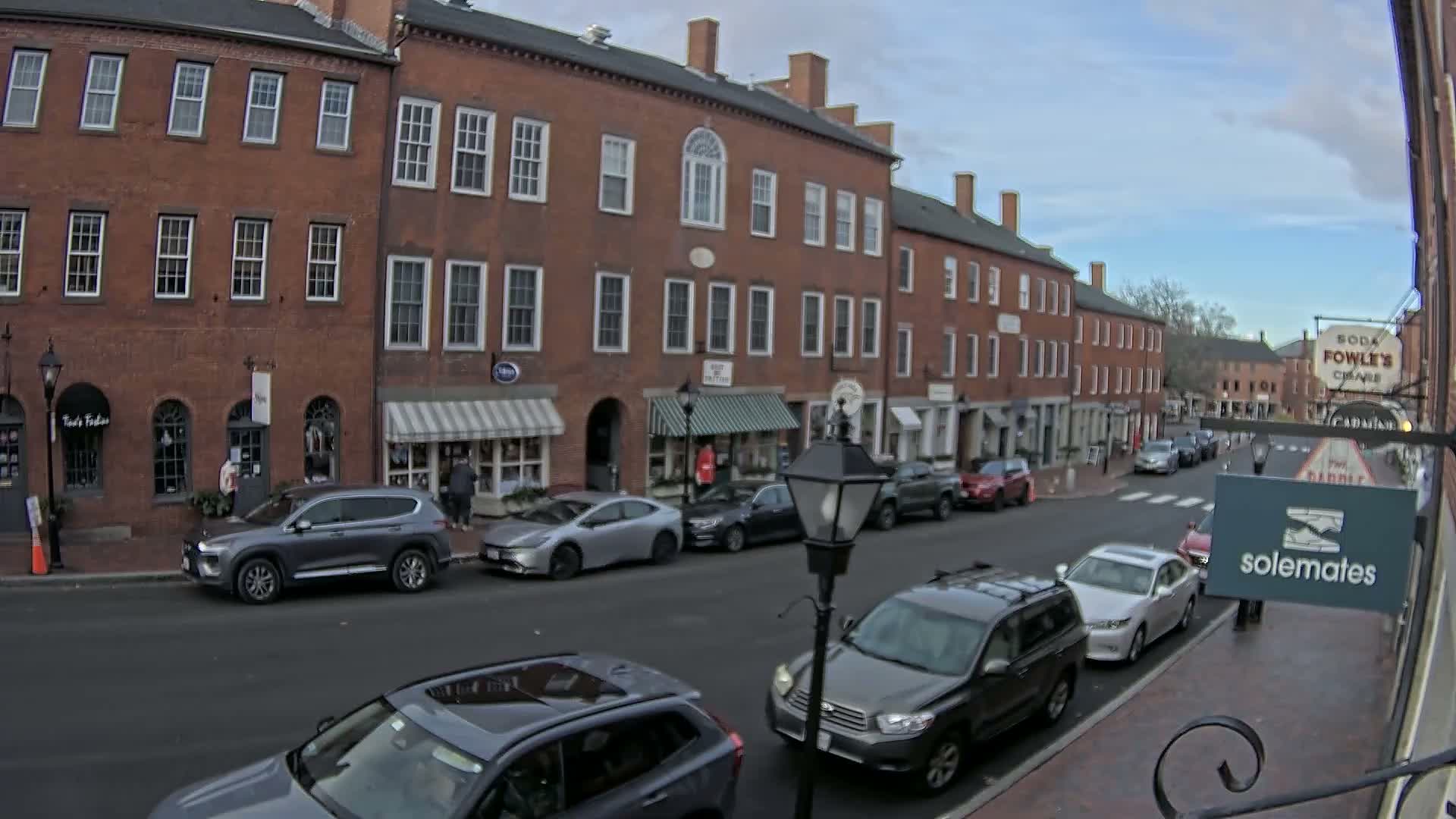 Newburyport, State Street North View Live Cam - Newburyport, Essex, Massachusetts, USA