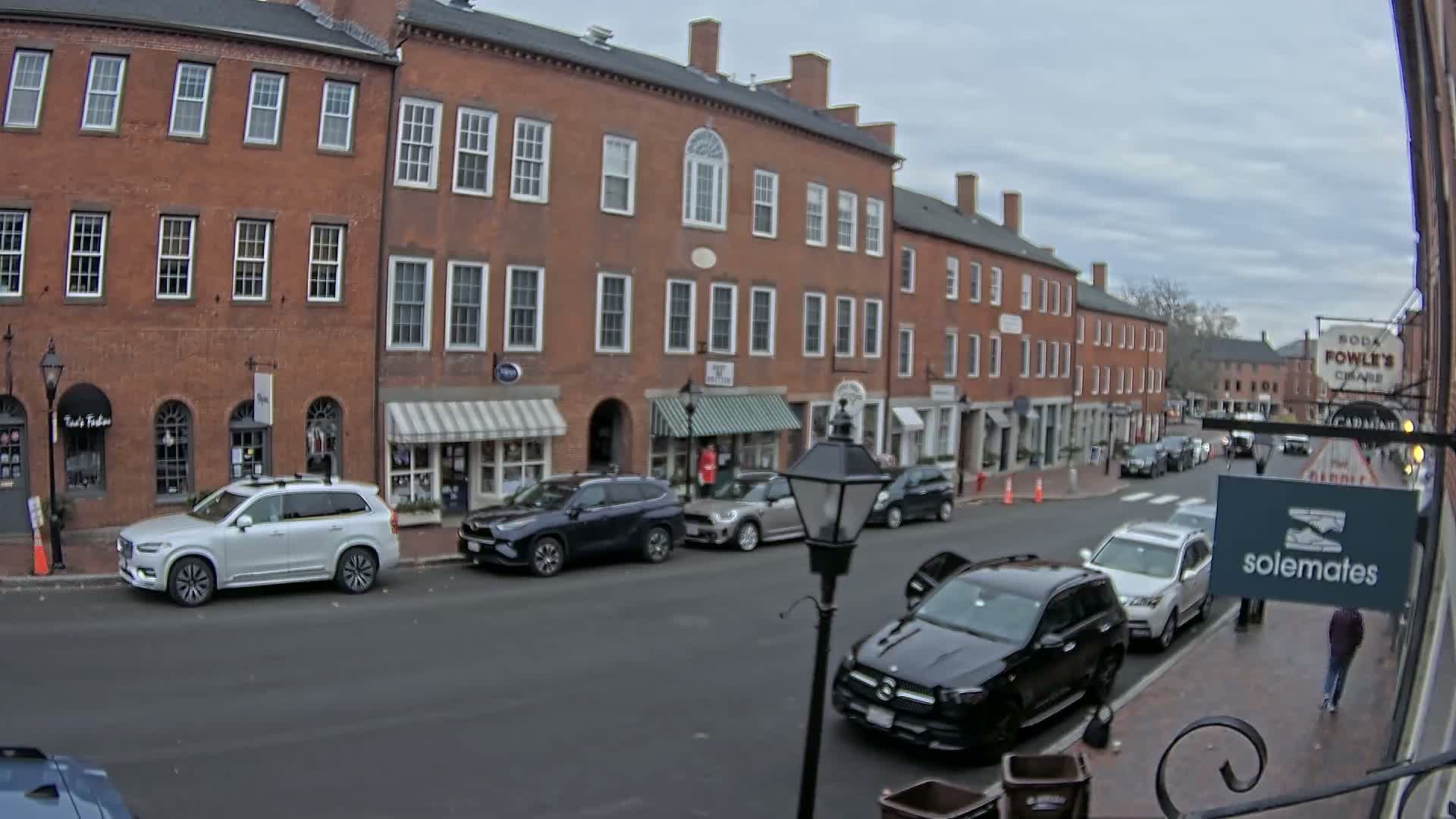 Newburyport, State Street North View Live Cam - Newburyport, Essex, Massachusetts, USA