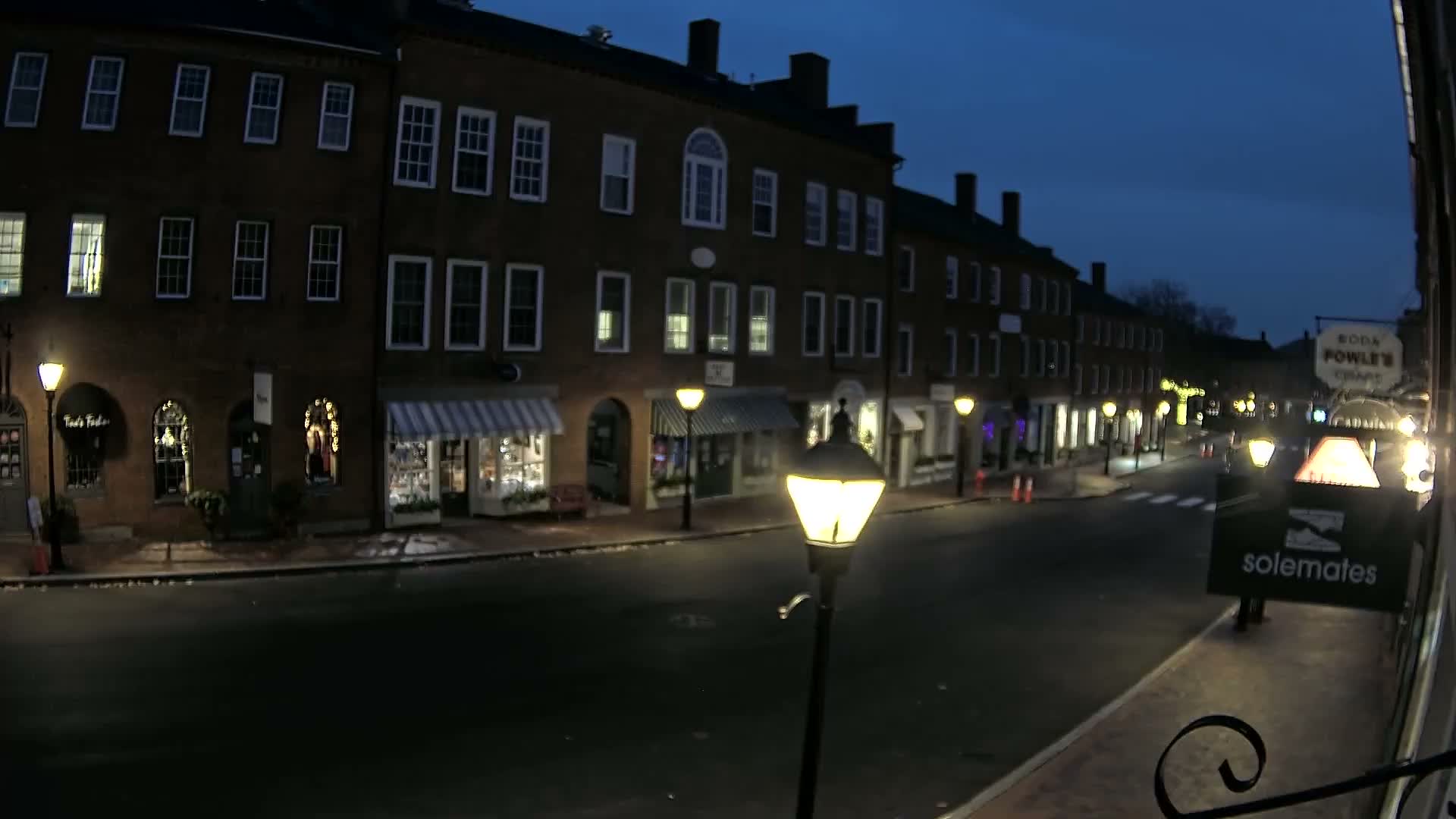 Newburyport, State Street North View Live Cam - Newburyport, Essex, Massachusetts, USA