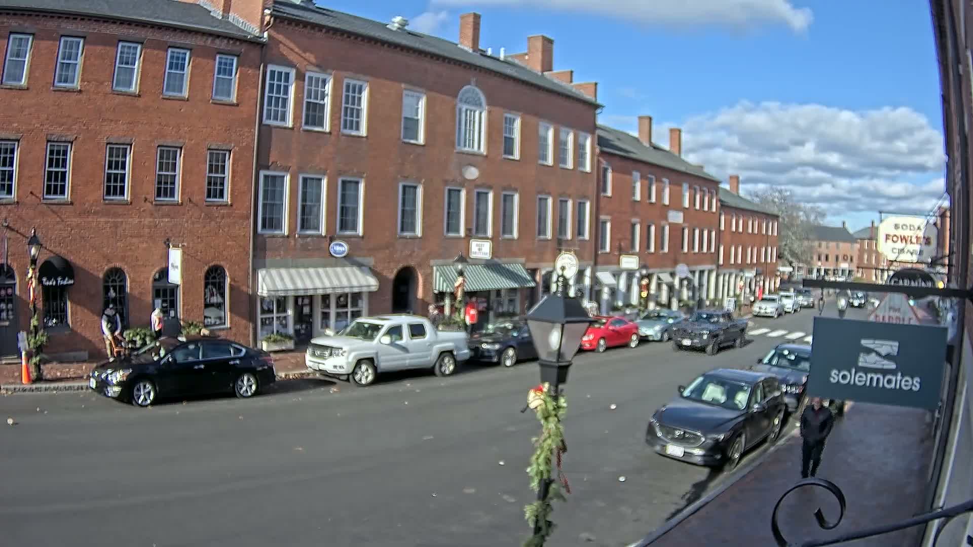 Newburyport, State Street North View Live Cam - Newburyport, Essex, Massachusetts, USA