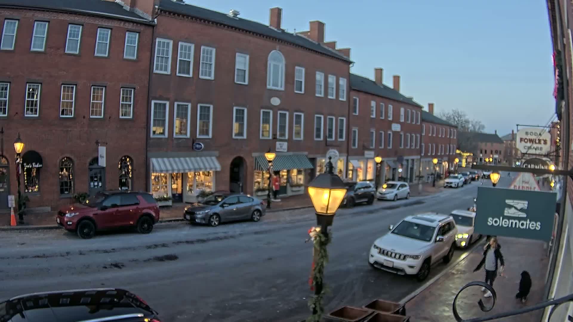 Newburyport, State Street North View Live Cam - Newburyport, Essex, Massachusetts, USA