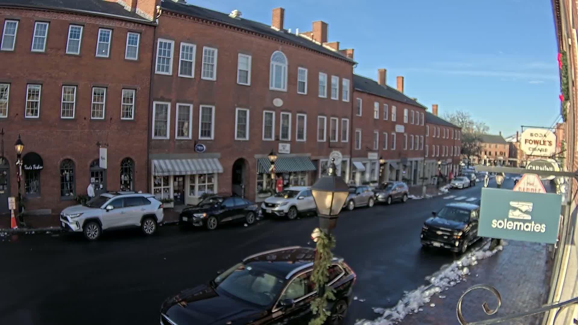 Newburyport, State Street North View Live Cam - Newburyport, Essex, Massachusetts, USA