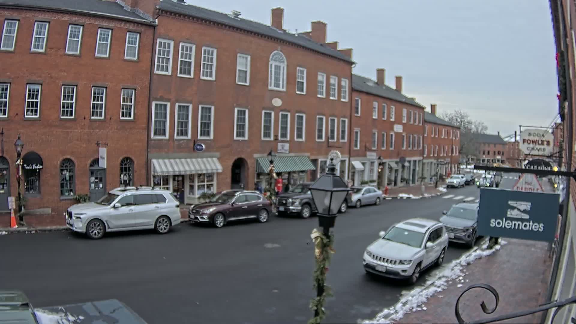 Newburyport, State Street North View Live Cam - Newburyport, Essex, Massachusetts, USA