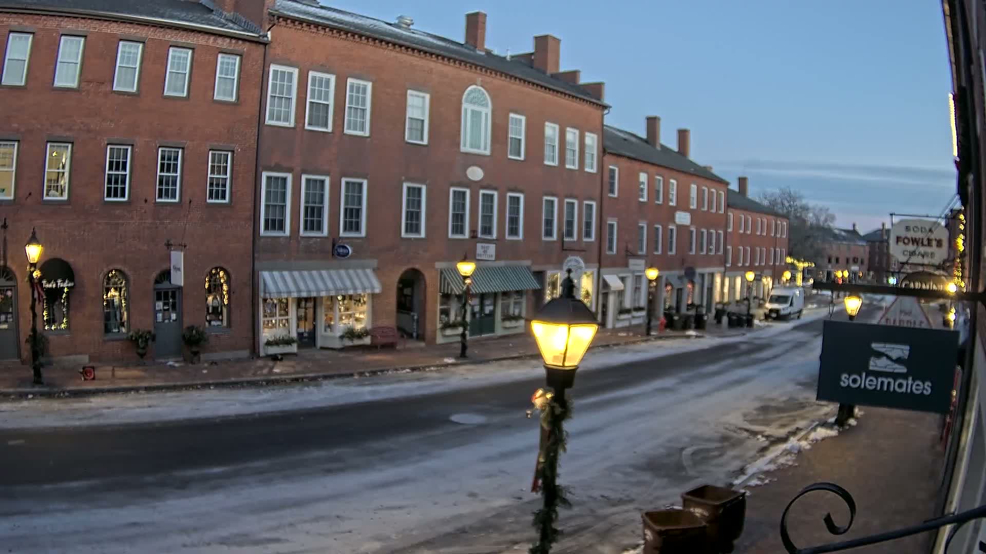 Newburyport, State Street North View Live Cam - Newburyport, Essex, Massachusetts, USA
