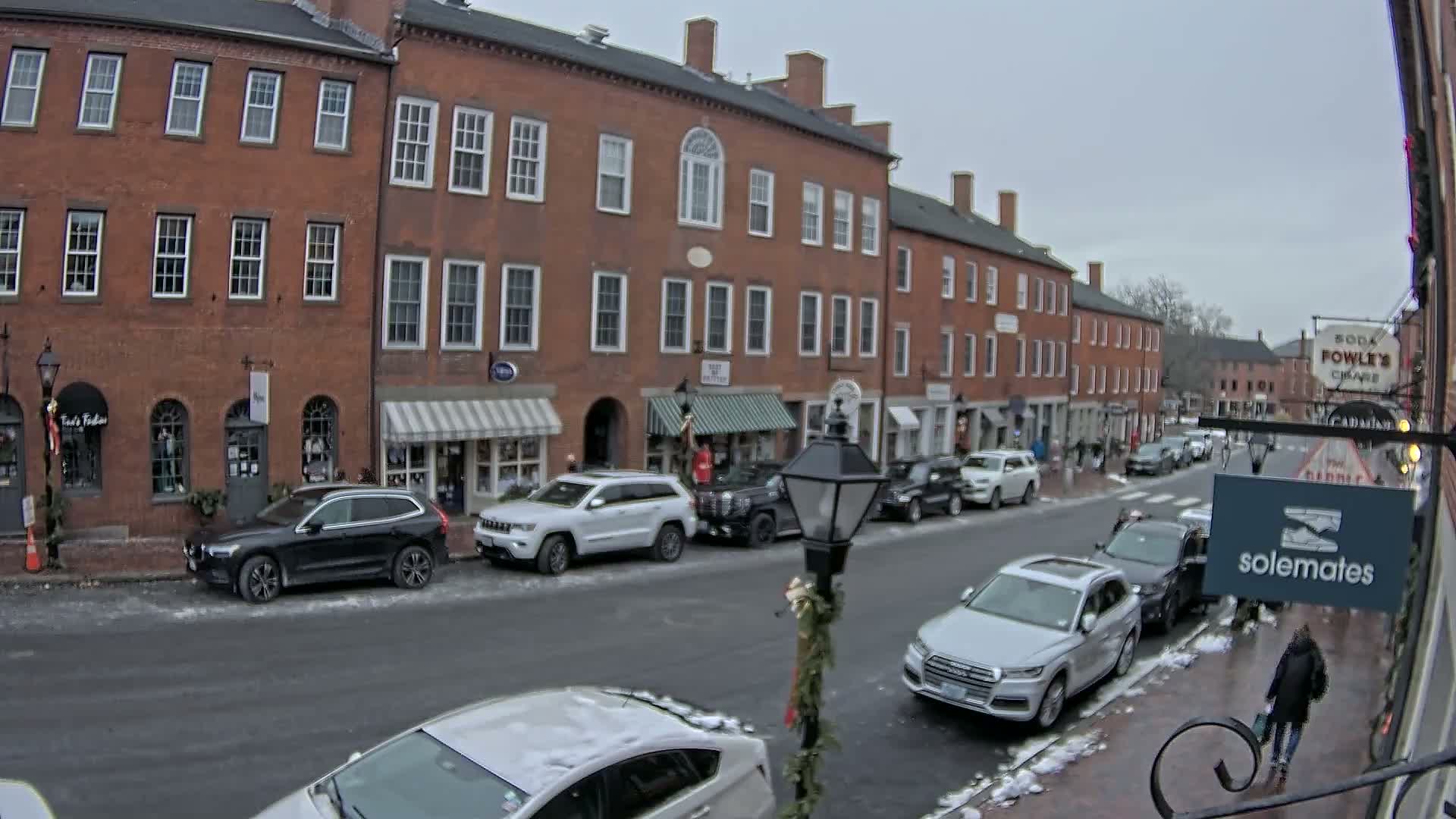 Newburyport, State Street North View Live Cam - Newburyport, Essex, Massachusetts, USA