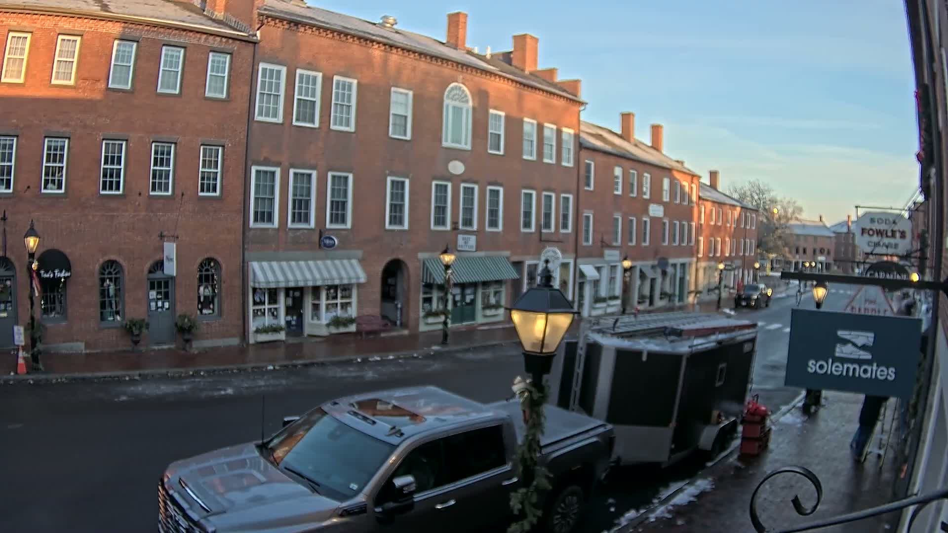 Newburyport, State Street North View Live Cam - Newburyport, Essex, Massachusetts, USA