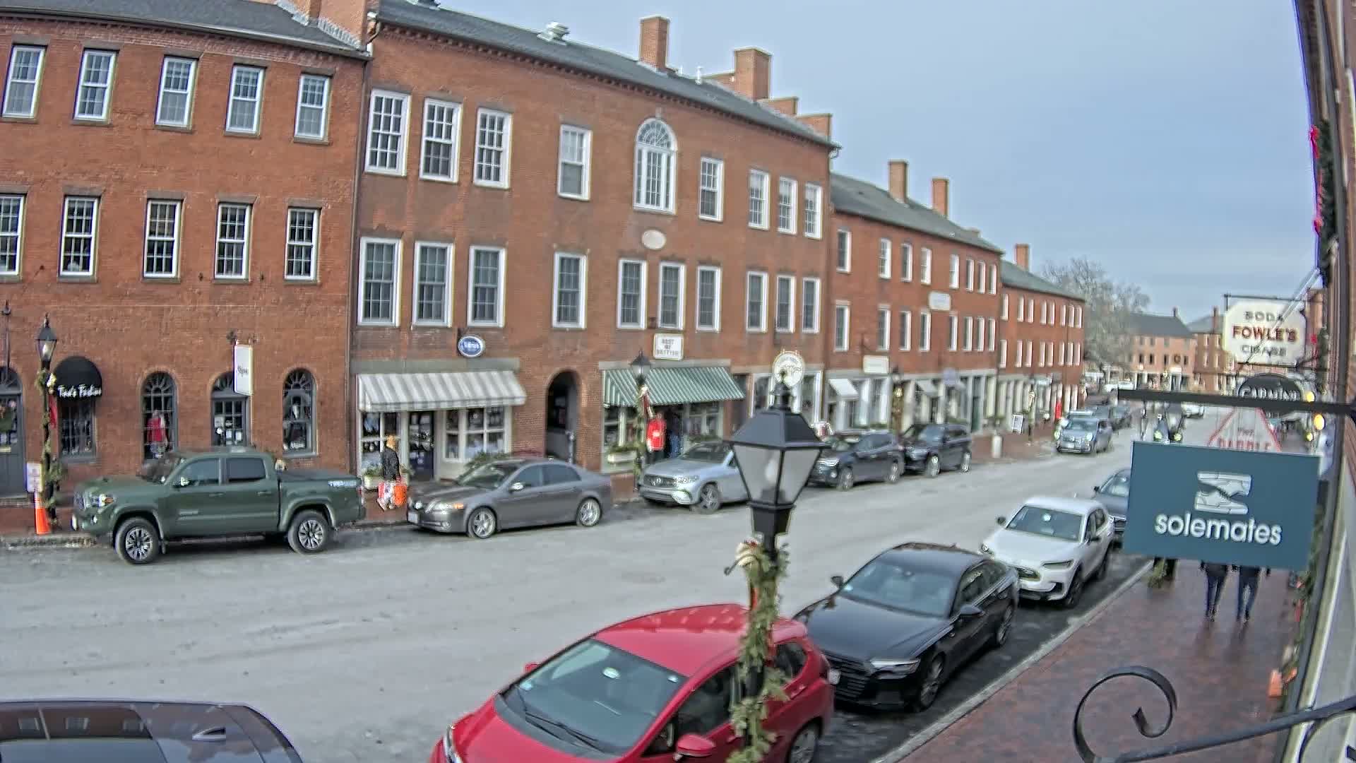 Newburyport, State Street North View Live Cam - Newburyport, Essex, Massachusetts, USA
