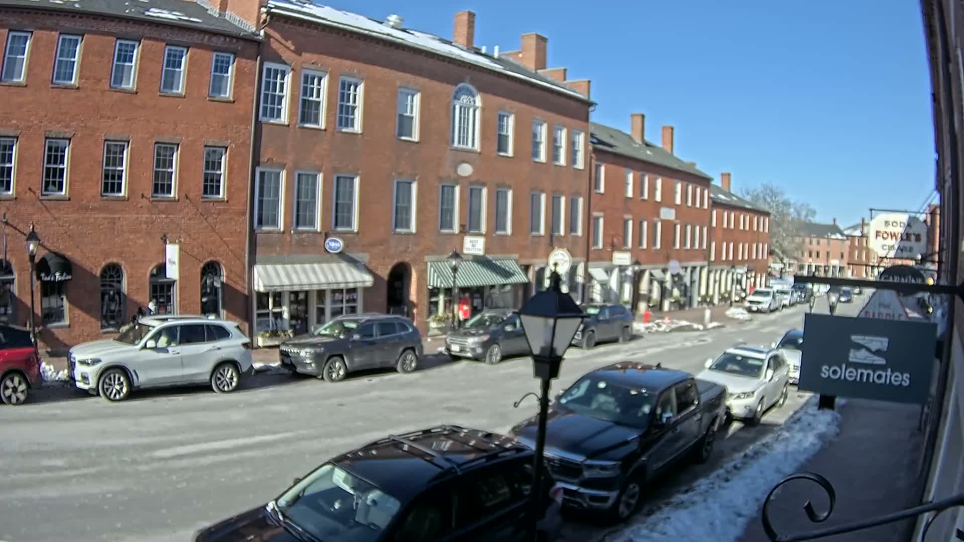 Newburyport, State Street North View Live Cam - Newburyport, Essex, Massachusetts, USA