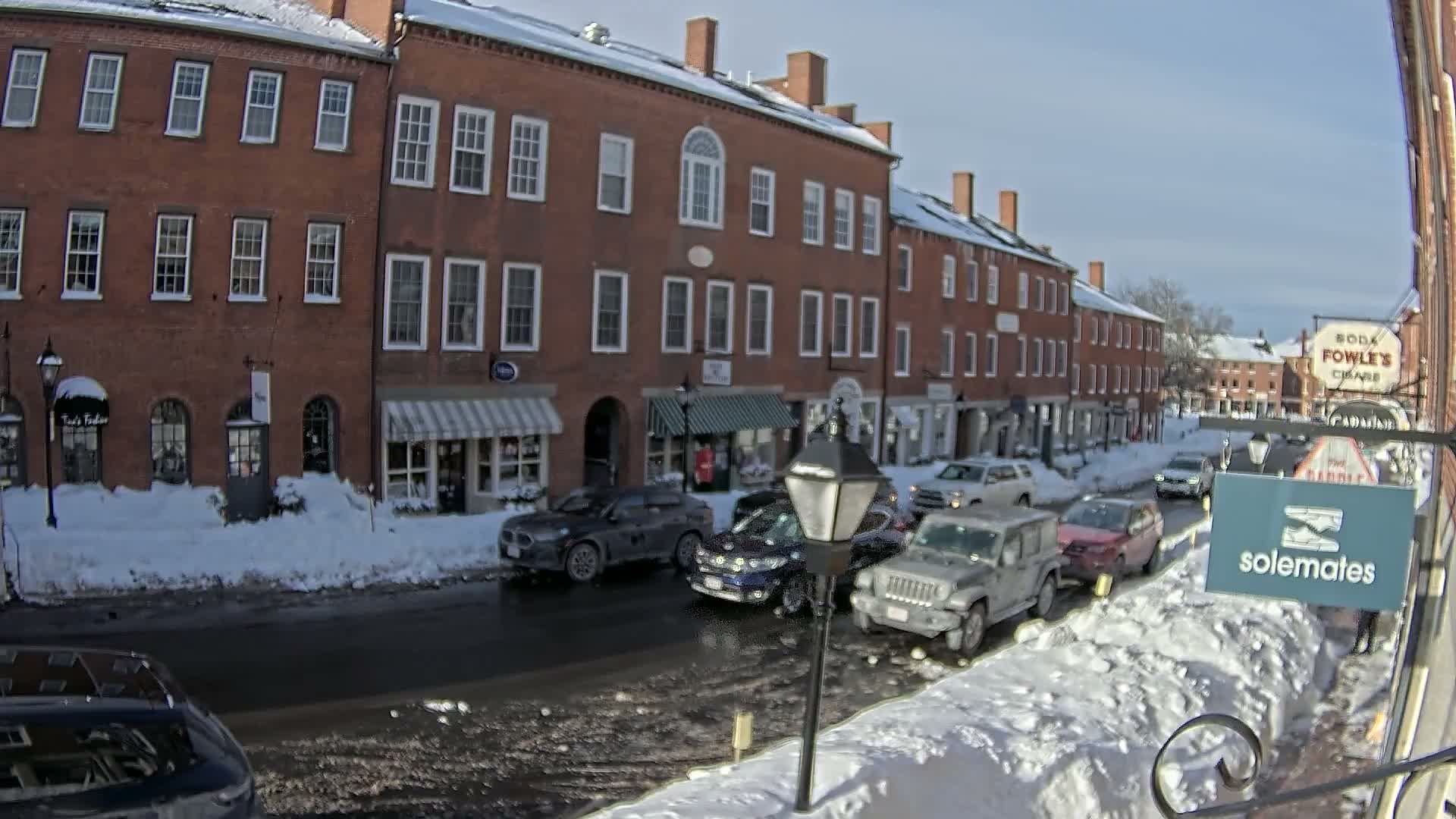Newburyport, State Street North View Live Cam - Newburyport, Essex, Massachusetts, USA