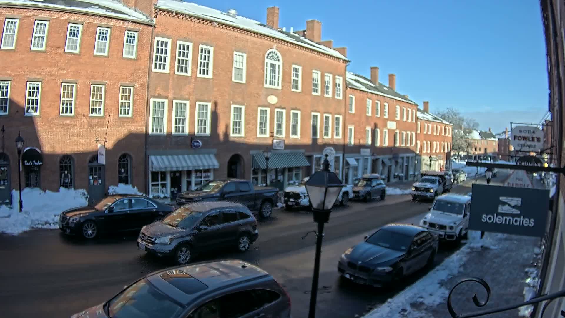 Newburyport, State Street North View Live Cam - Newburyport, Essex, Massachusetts, USA