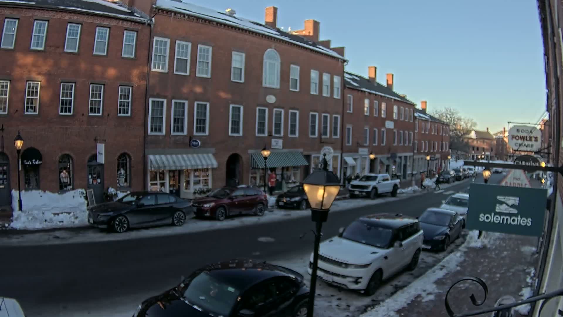 Newburyport, State Street North View Live Cam - Newburyport, Essex, Massachusetts, USA