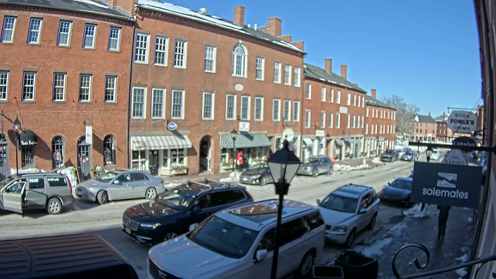 Newburyport, State Street North View Live Cam - Newburyport, Essex, Massachusetts, USA