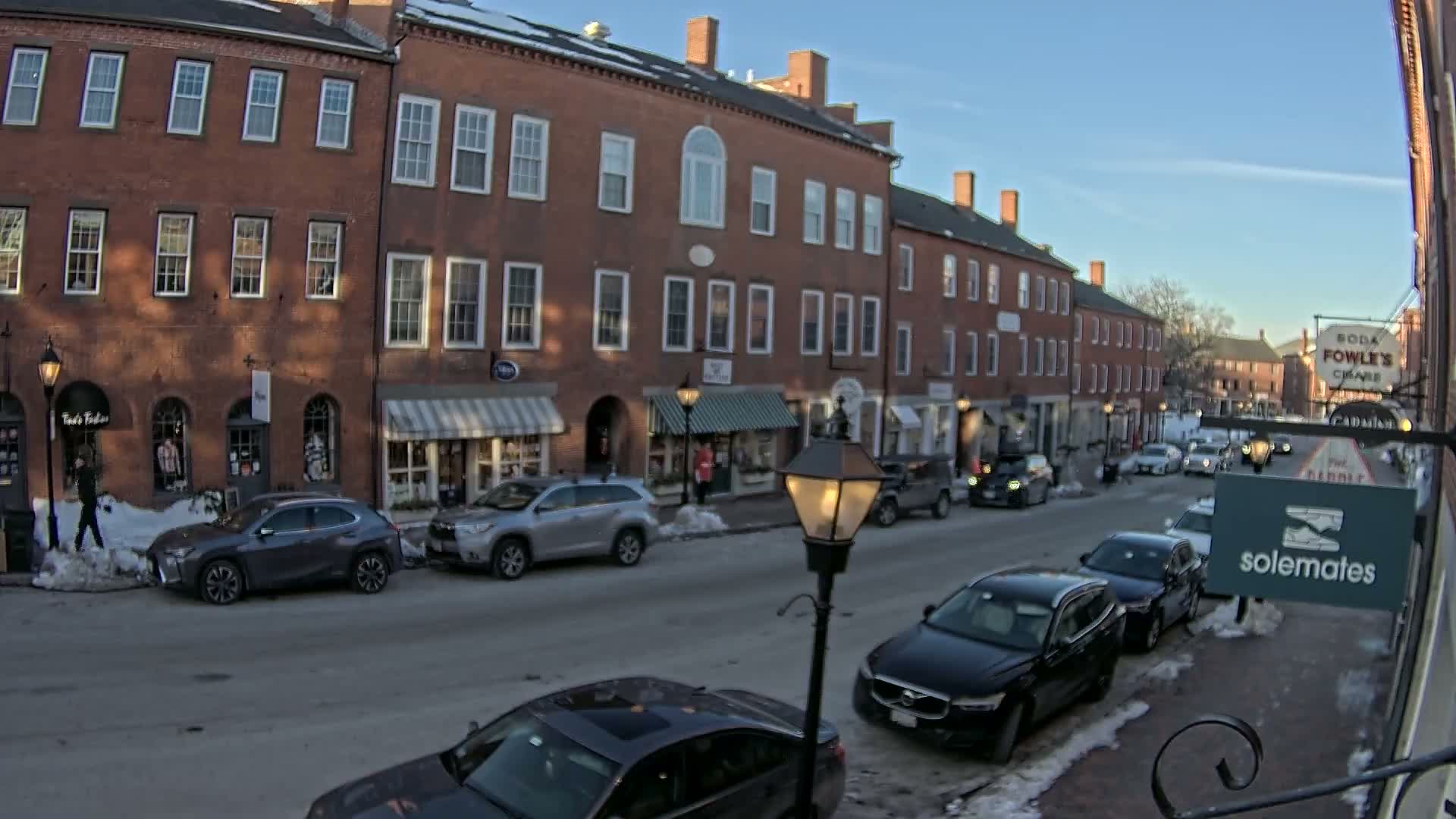 Newburyport, State Street North View Live Cam - Newburyport, Essex, Massachusetts, USA