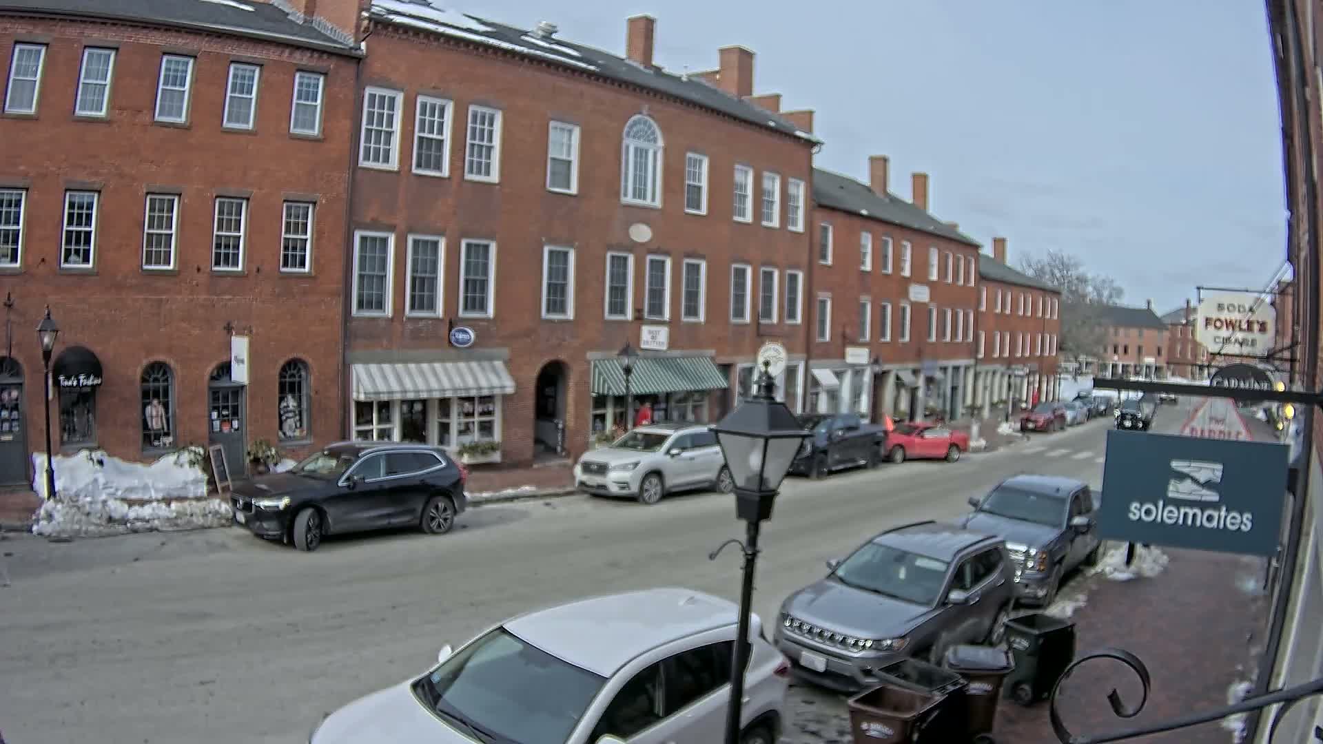 Newburyport, State Street North View Live Cam - Newburyport, Essex, Massachusetts, USA