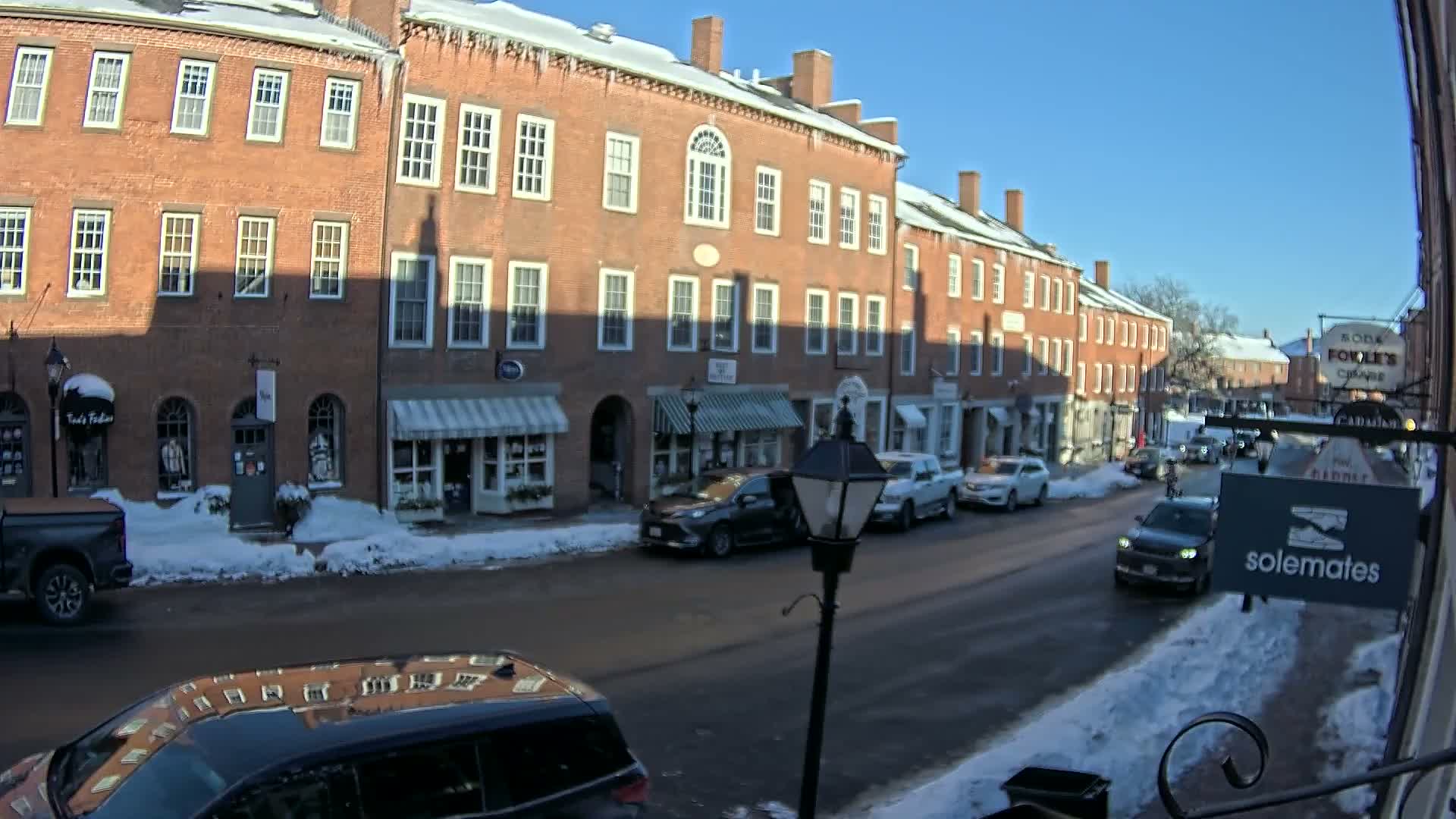 Newburyport, State Street North View Live Cam - Newburyport, Essex, Massachusetts, USA