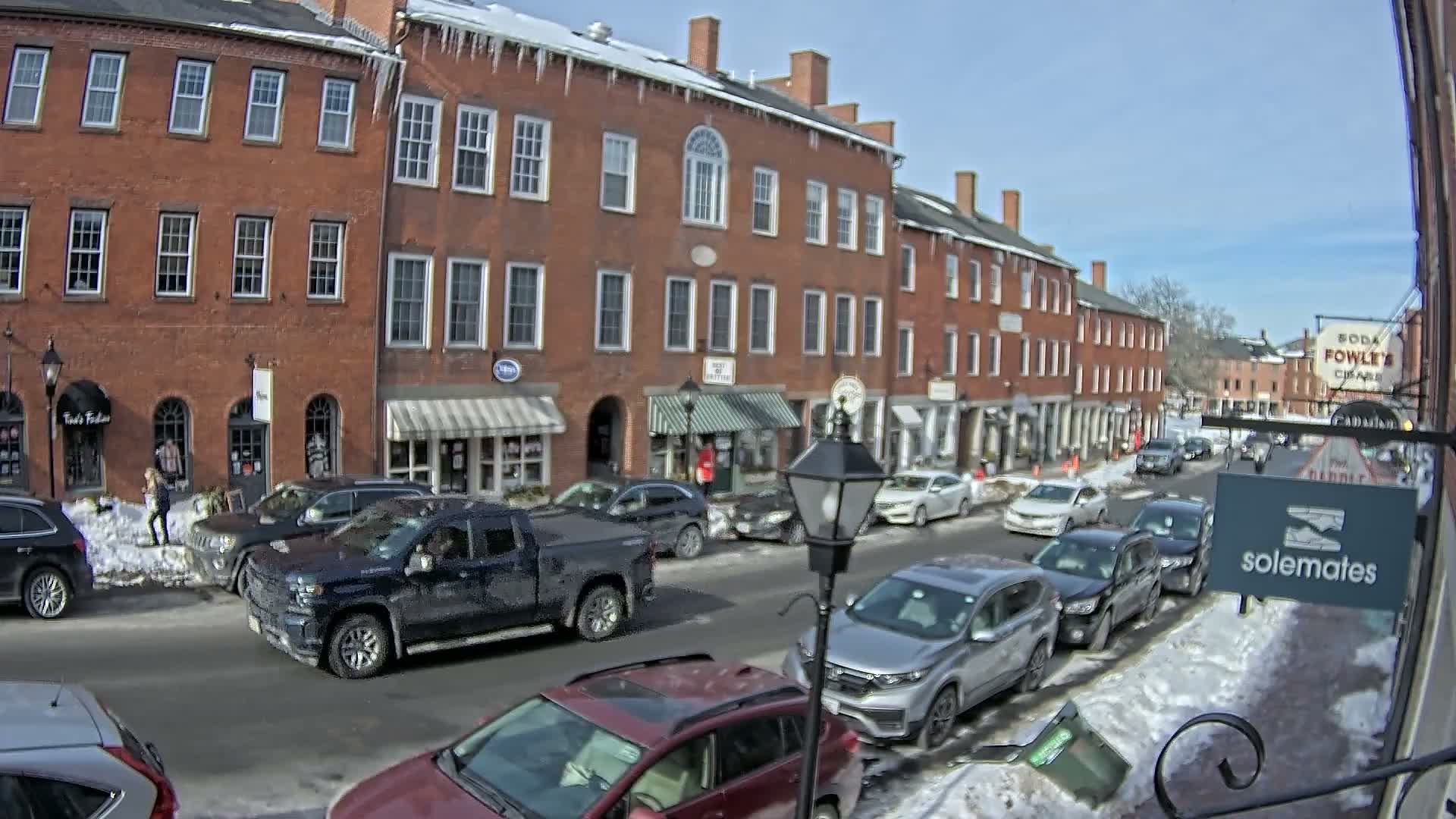 Newburyport, State Street North View Live Cam - Newburyport, Essex, Massachusetts, USA