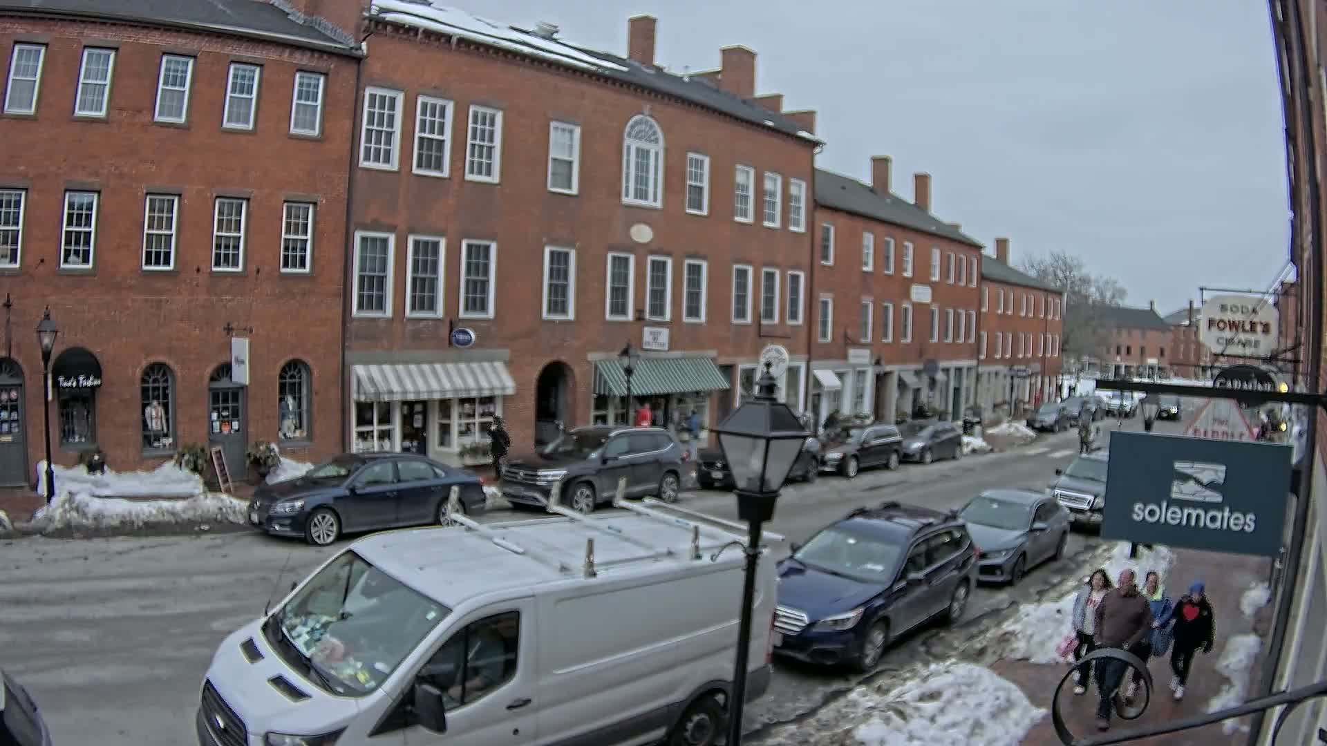 Newburyport, State Street North View Live Cam - Newburyport, Essex, Massachusetts, USA
