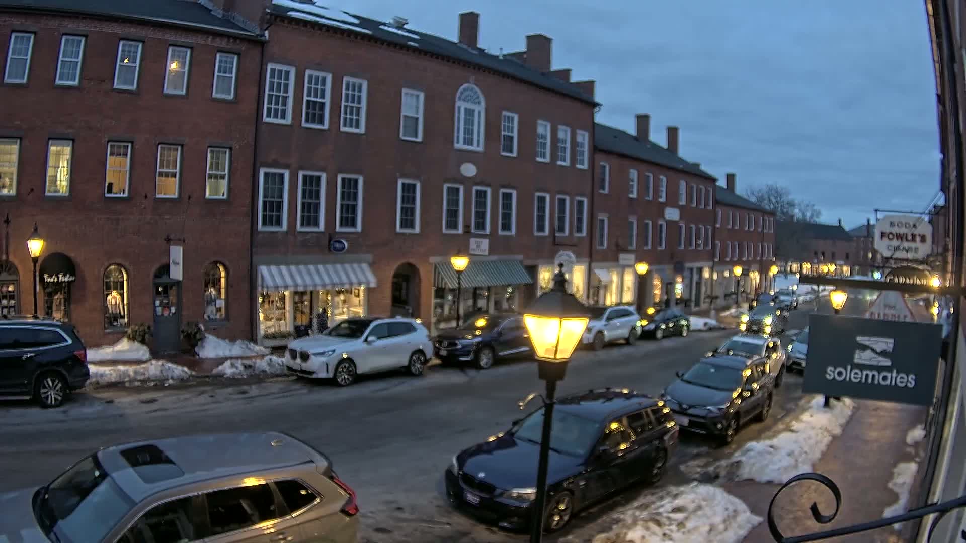 Newburyport, State Street North View Live Cam - Newburyport, Essex, Massachusetts, USA